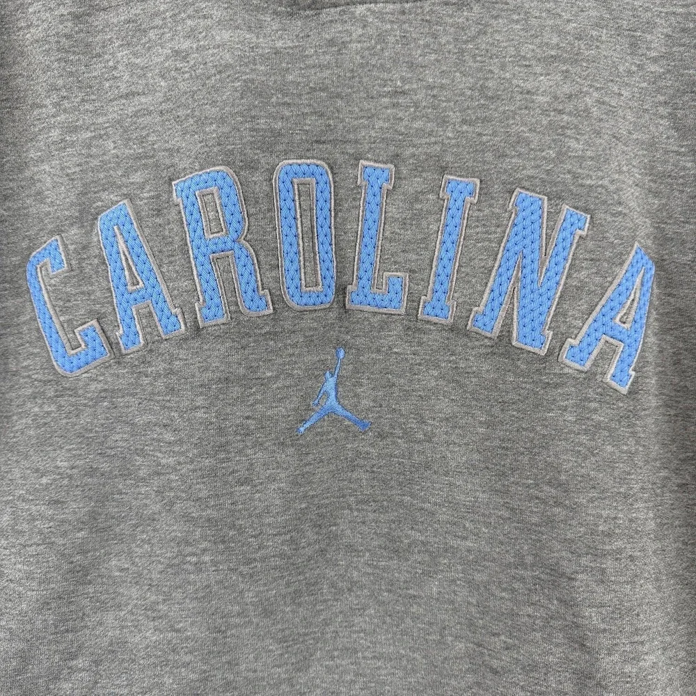 Air Jordan North Carolina Tar Heels Sweatshirt Mens Medium‎ Gray NCAA Basketball